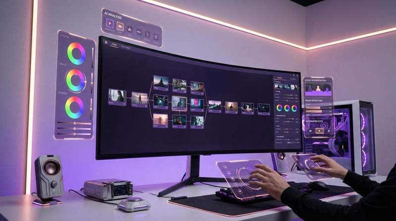 糖心 AI视频剪辑工作室